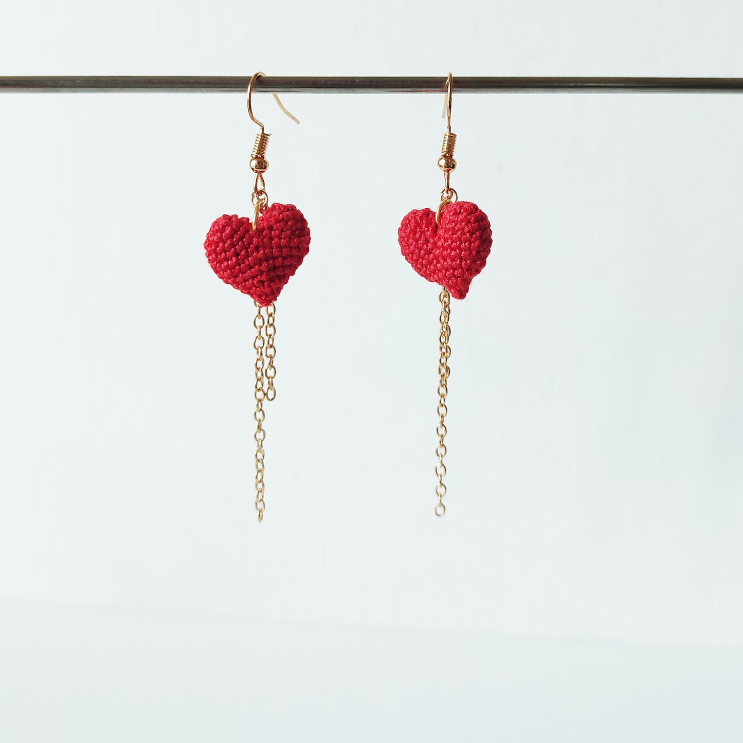 boucles d'oreilles love
