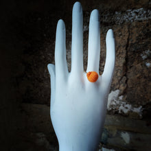 Charger l&#39;image dans la galerie, Bague en crochet fait main clementine
