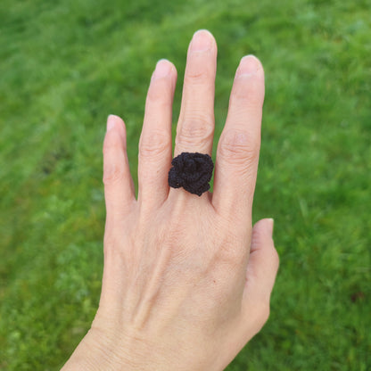 Bague Fleurs au Crochet