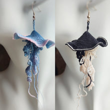 Charger l&#39;image dans la galerie, Boucles d&#39;oreilles Grande Méduse
