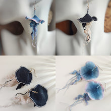Charger l&#39;image dans la galerie, Boucles d&#39;oreilles Grande Méduse
