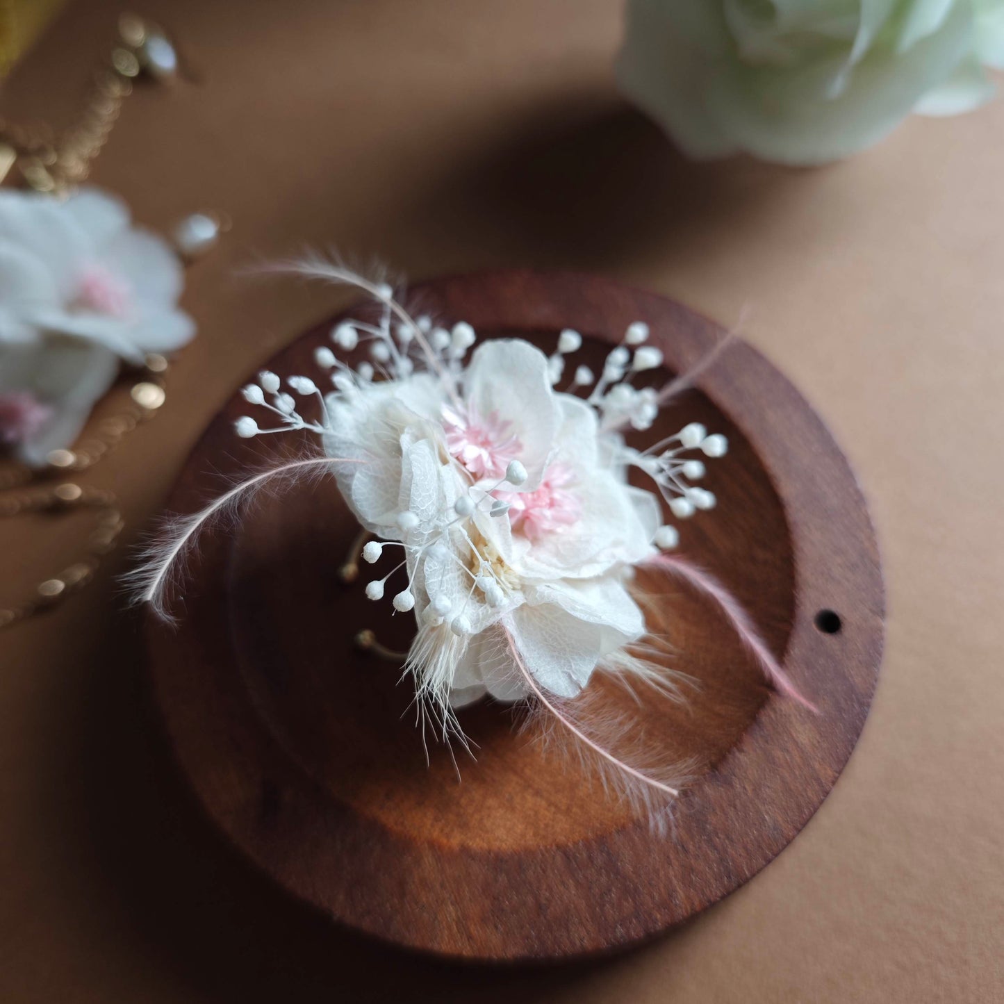 Bague Clara  - florale en fleurs éternelle