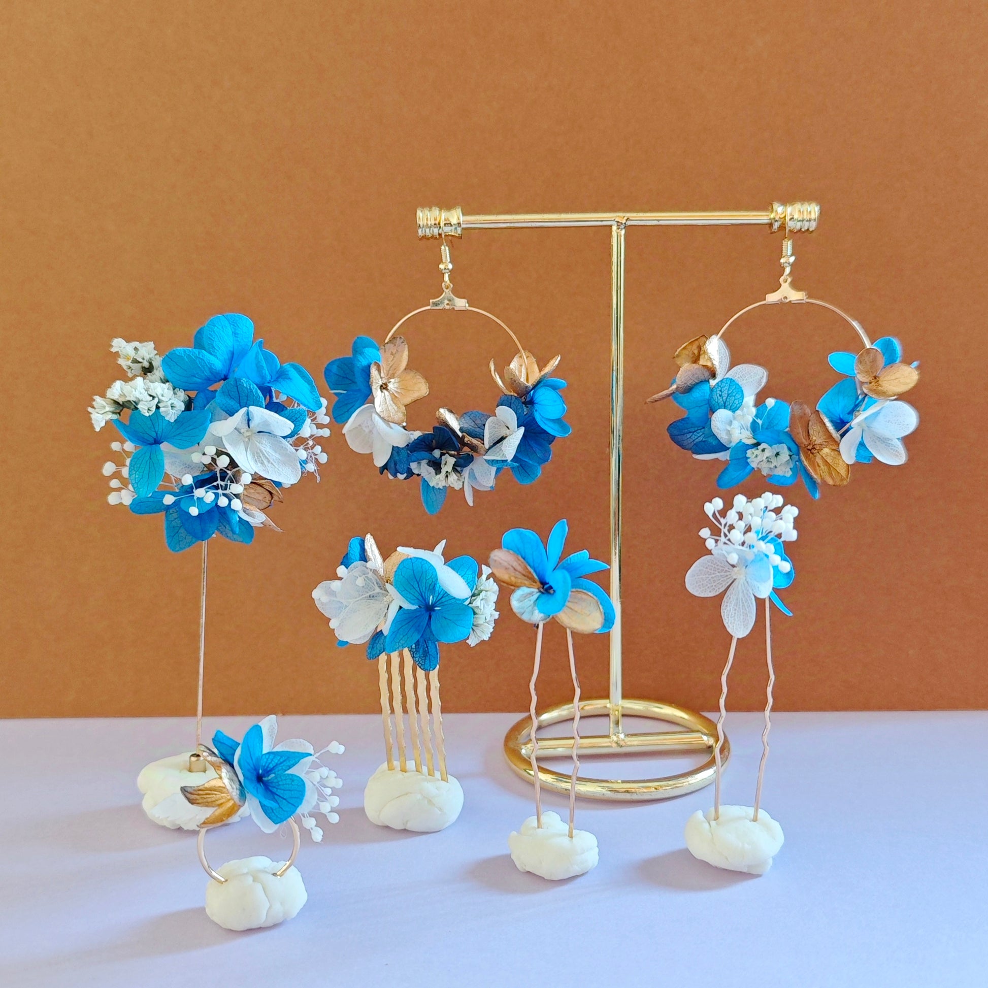 bijoux en fleurs pour mariage