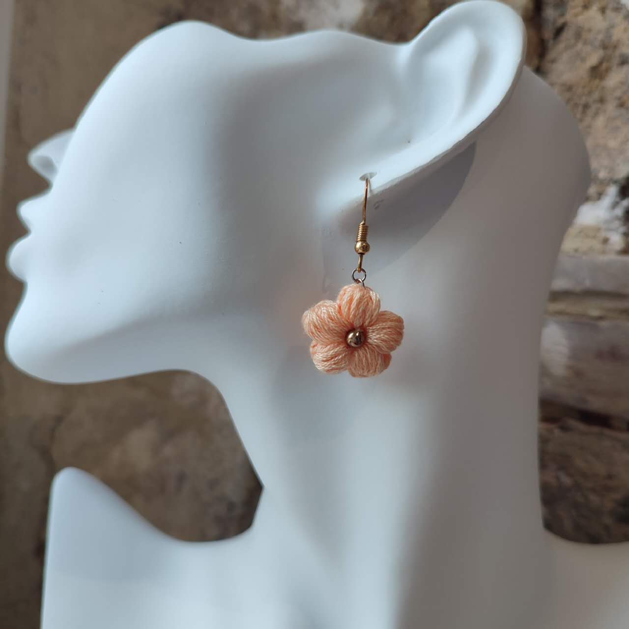 Boucles d’oreilles Crochet Fleurs