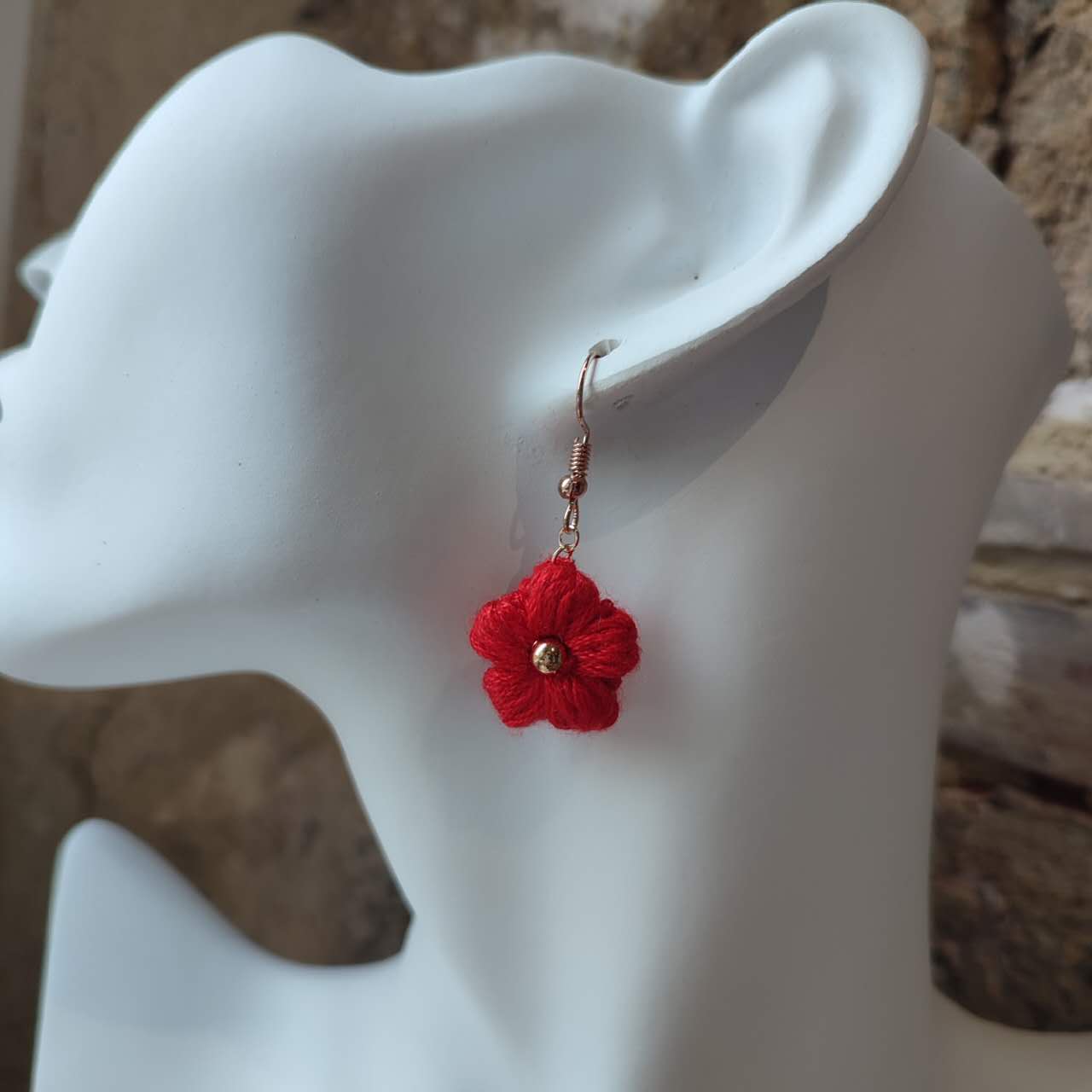 Boucles d’oreilles Crochet Fleurs