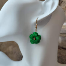 Charger l&#39;image dans la galerie, Boucles d’oreilles Crochet Fleurs
