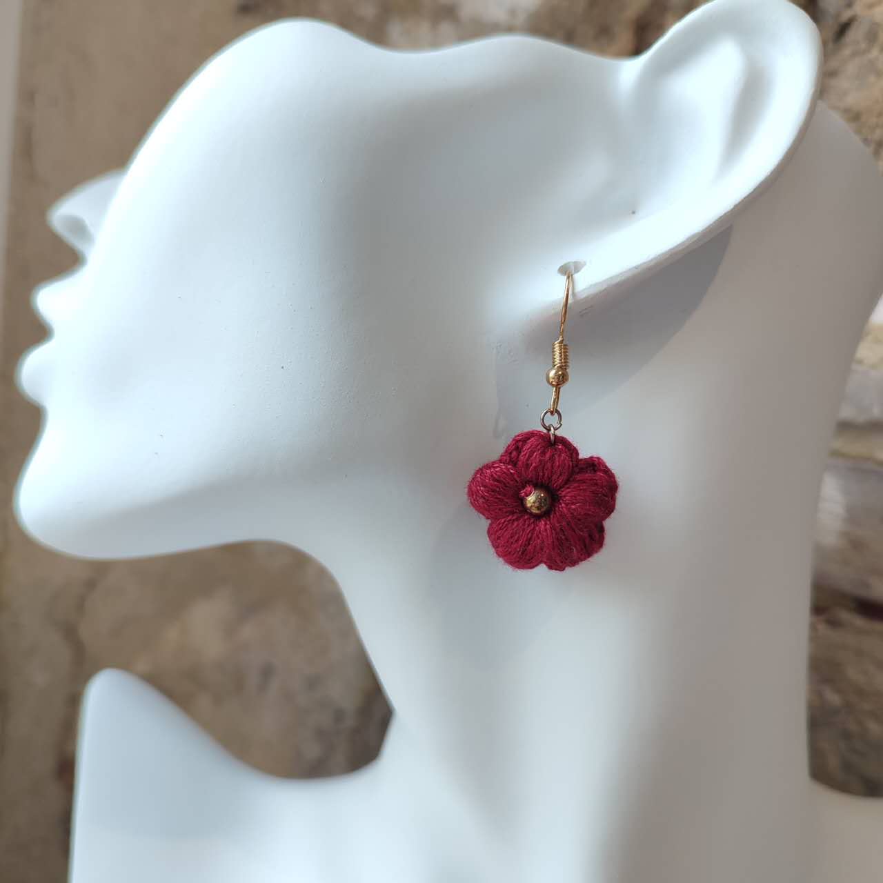 Boucles d’oreilles Crochet Fleurs