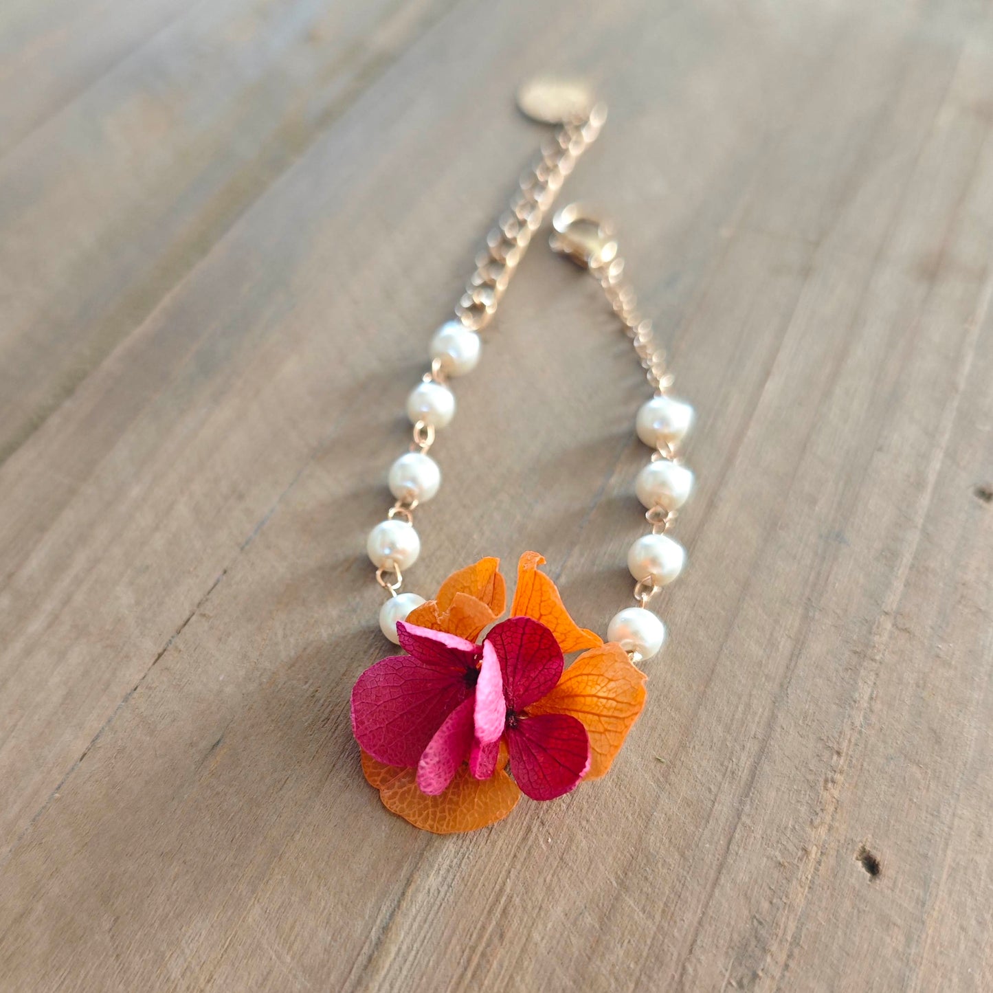 bijou floral fait main pour mariage ou été