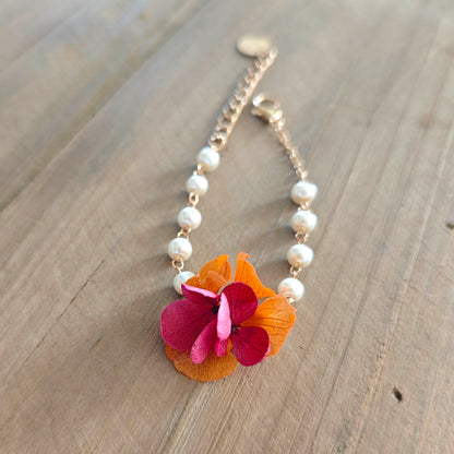 bijou floral fait main pour mariage ou été
