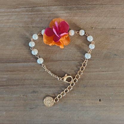 bijou floral fait main pour mariage ou été