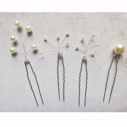 Lot de 4 Épingles à cheveux,