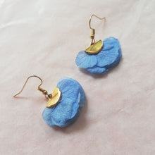 Charger l&#39;image dans la galerie, Boucles d&#39;oreille bleu
