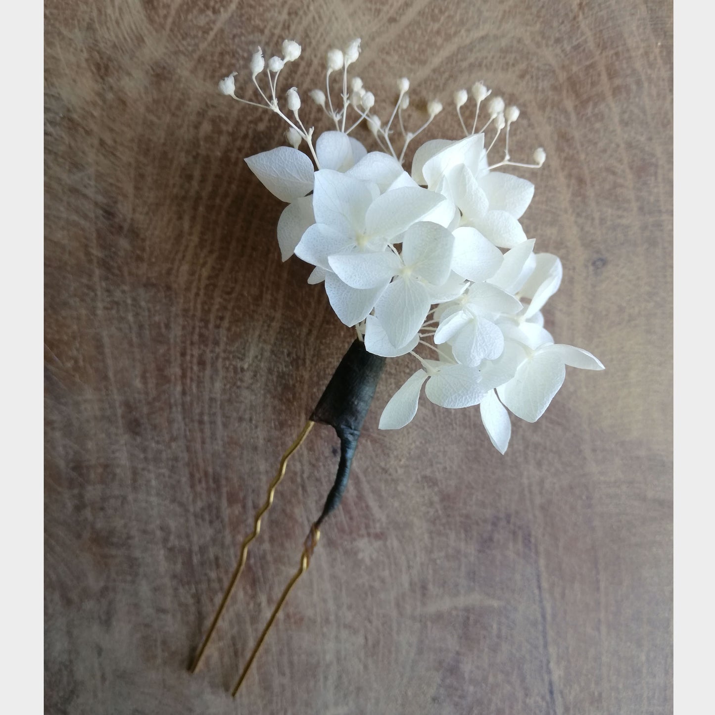 Lot de 3 épingles blanc à cheveux Liora