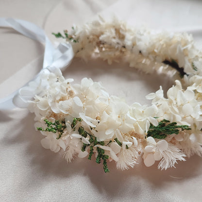 couronne de fleurs mariage