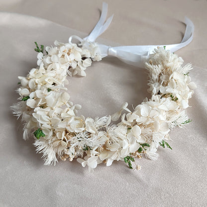 couronne de fleurs mariage