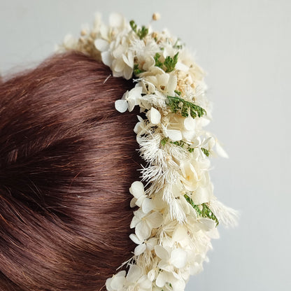 couronne de fleurs mariage