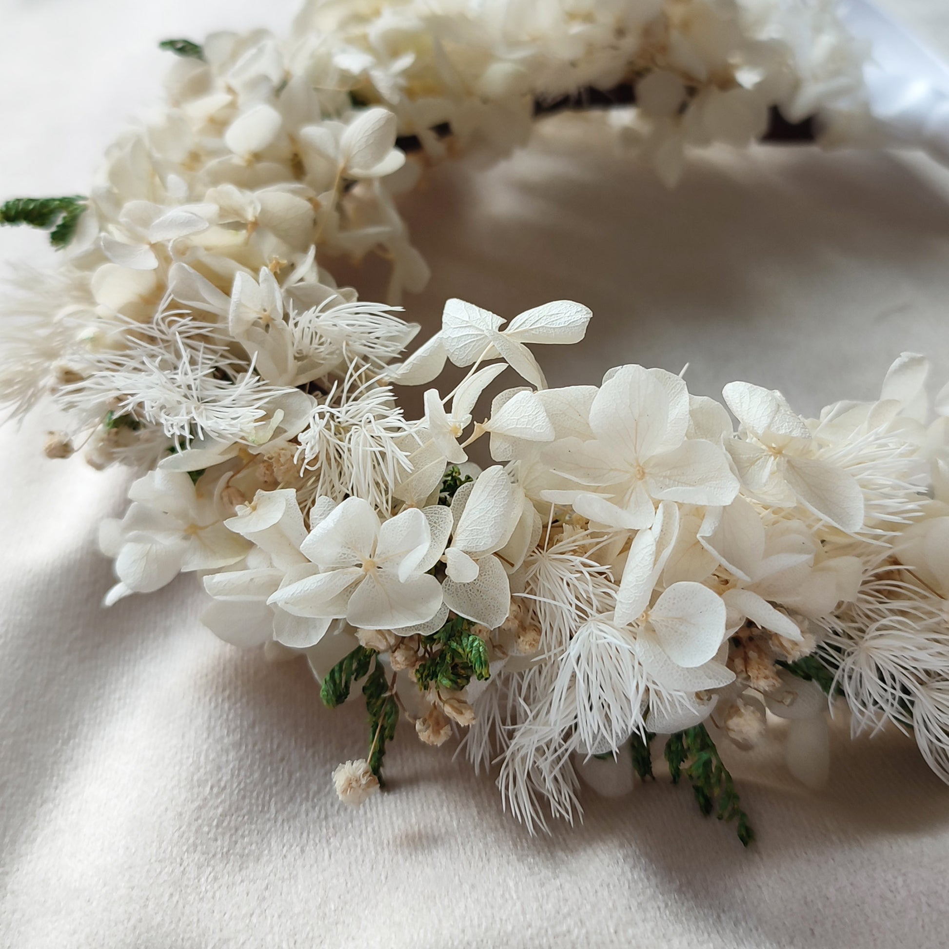 couronne de fleurs mariage