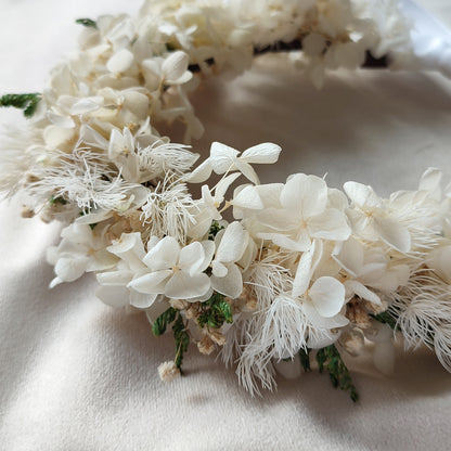couronne de fleurs mariage