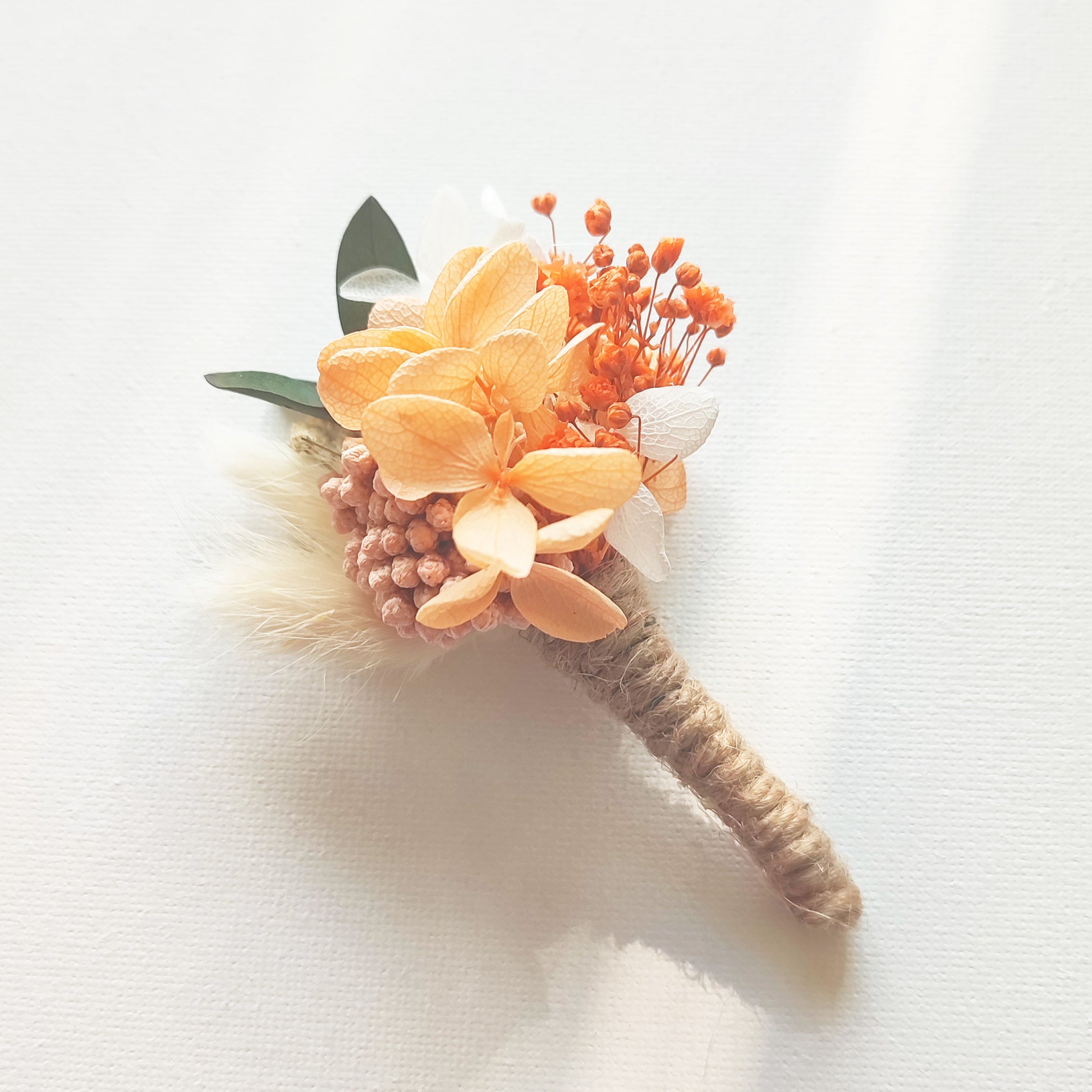 Boutonnière en fleur 