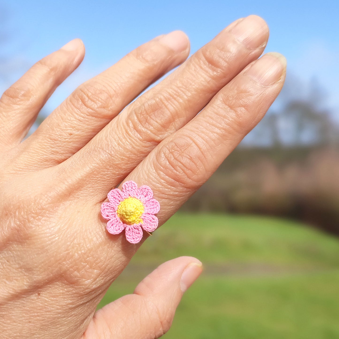 bague floral
