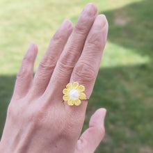 Charger l&#39;image dans la galerie, Bague fleur au crochet

