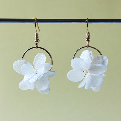 boucle d'oreilles fleurs