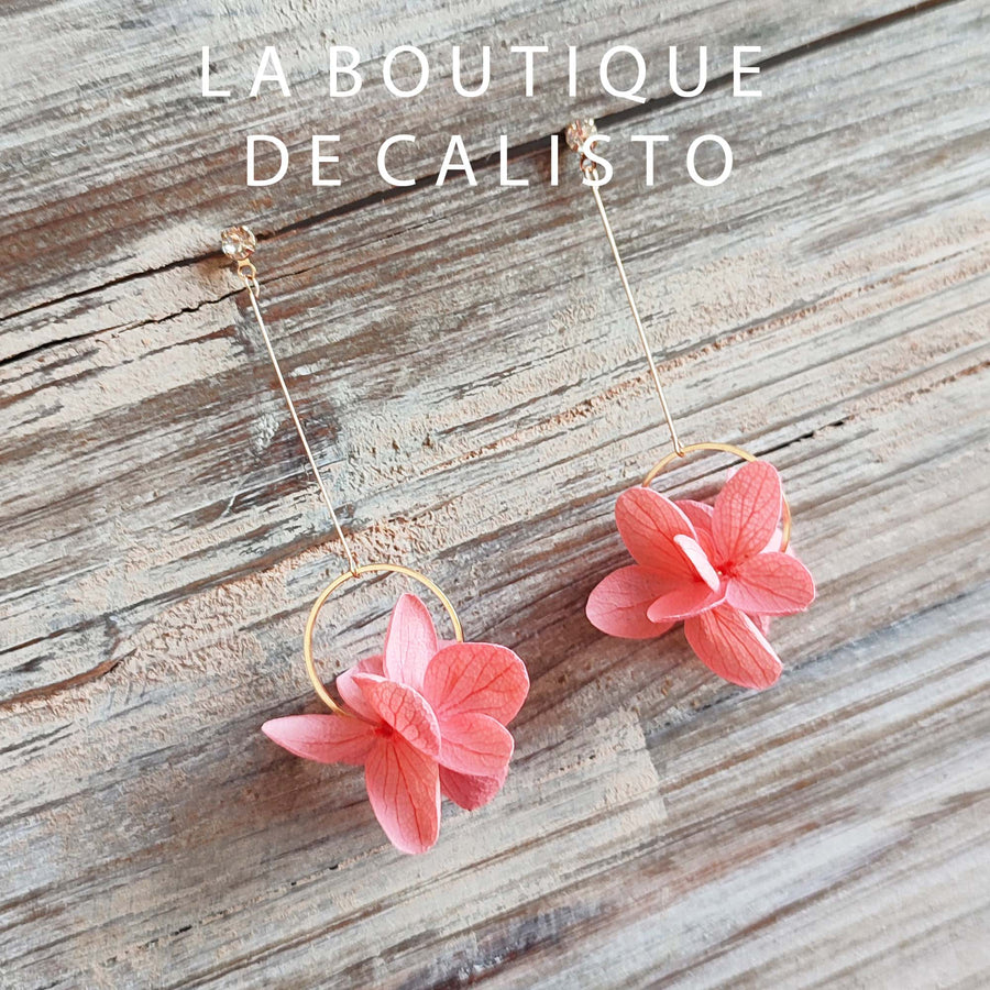 Boucles D'oreilles Traditionnelles En Argent Avec Corail Rouge Véritable - Occasion