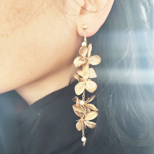 Boucle d'oreilles or